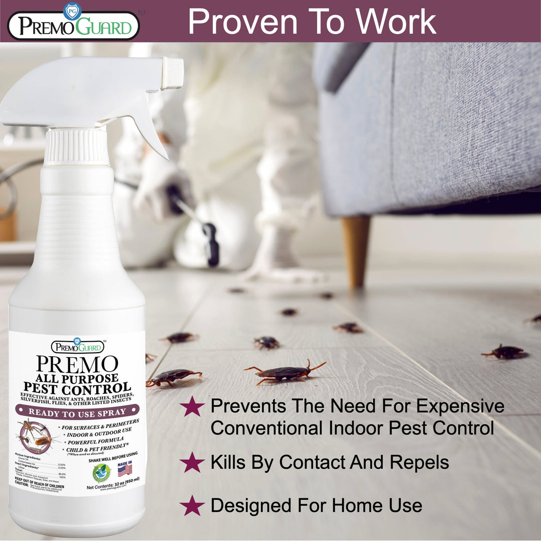 Spray multiusos para el control de plagas, 32 oz, de Premo Guard 