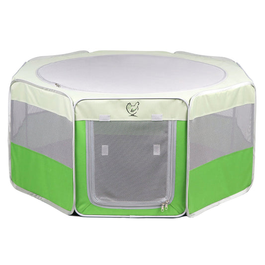 Collapsible canvas brooder for up to 12 chicks by My Pet Chicken, featuring a durable design and breathable material.