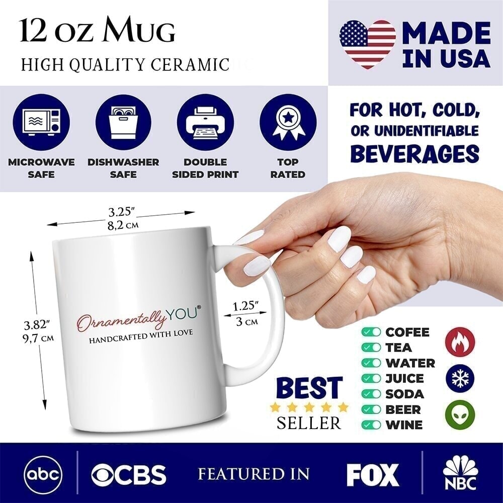 Feral Moms Social Club Personalized Mug , Funny Goose Gift for Mothers with Custom Name