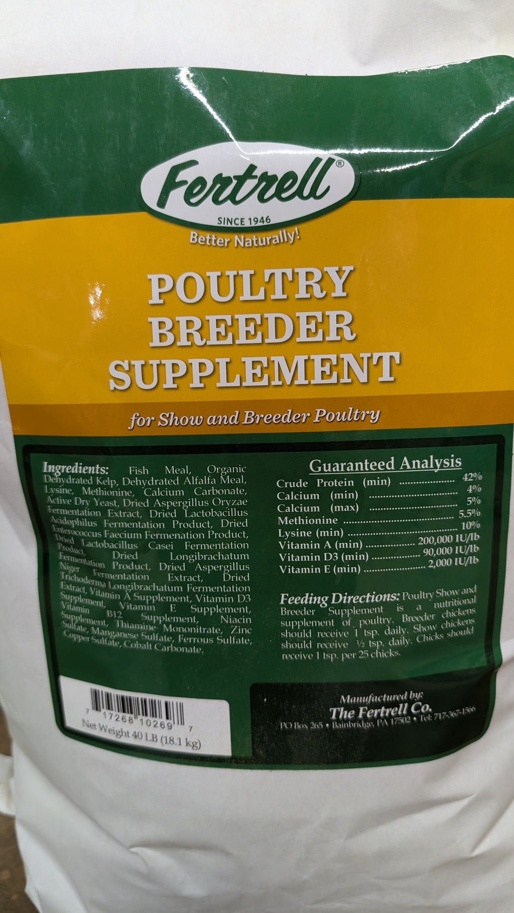 Fertrell High-Potency Breeder Supplement