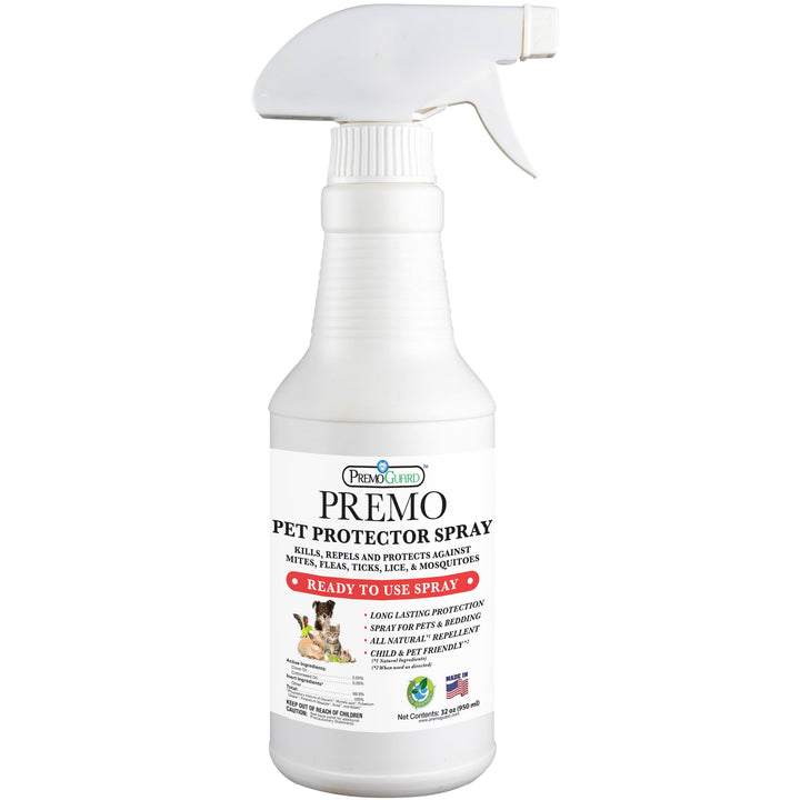 Protector para mascotas de 32 oz - Totalmente natural y no tóxico - Premo Guard 