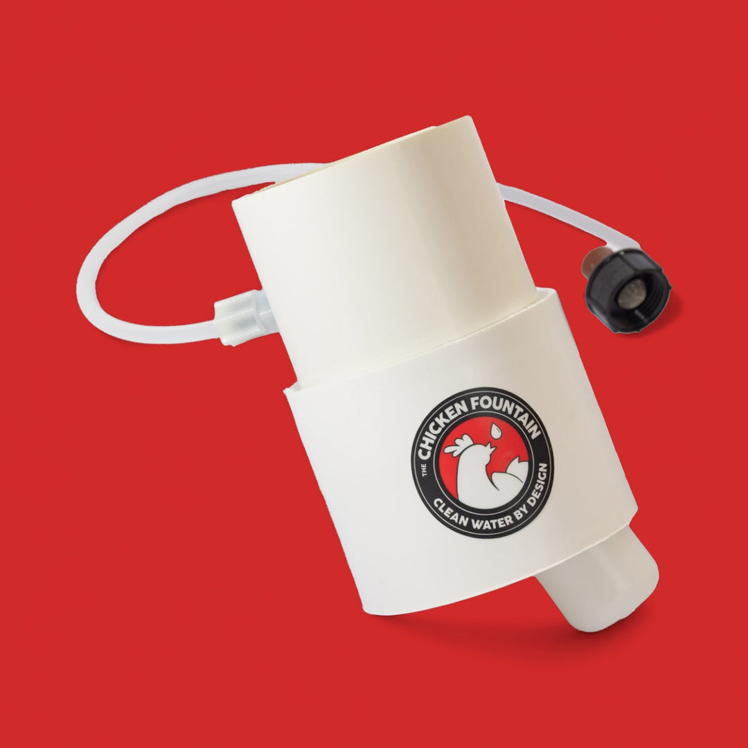 Chicken Fountain™ Gravity Flow Adapter - Low Pressure Waterer