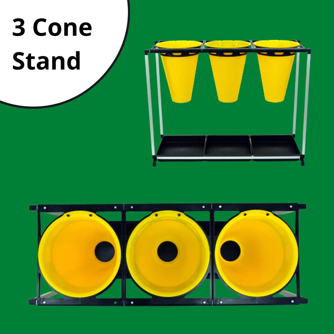 Turkey Processing Kit - Durable ABS Plastic 3-Cone Unit & Plucker