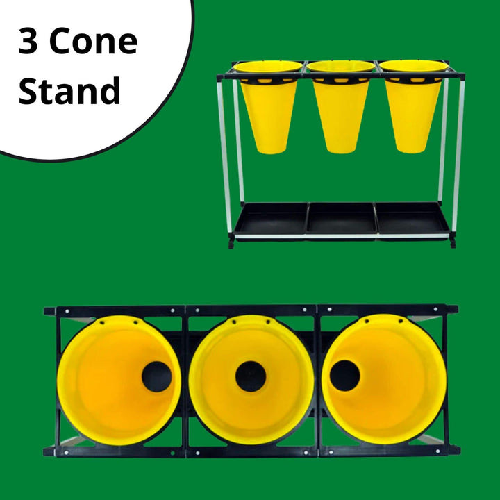 Turkey Processing Kit - Durable ABS Plastic 3-Cone Unit & Plucker