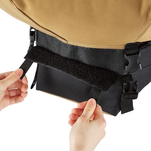 Urban Worm Bag V2 in durable black 900D Oxford fabric, designed for apartment composting and food waste recycling.