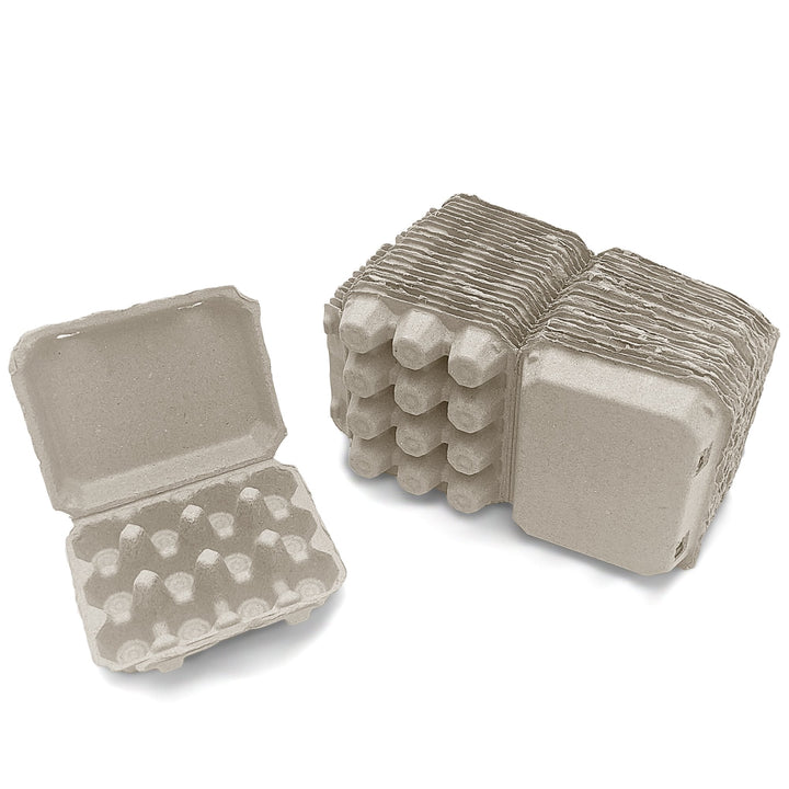 Henlay Quail 12-Egg Carton, 3x4 design, Qty 30, 144