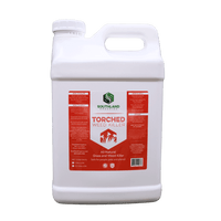 Southland Organics Torched All-Natural Weed Killer in a green and white container, available in multiple sizes.