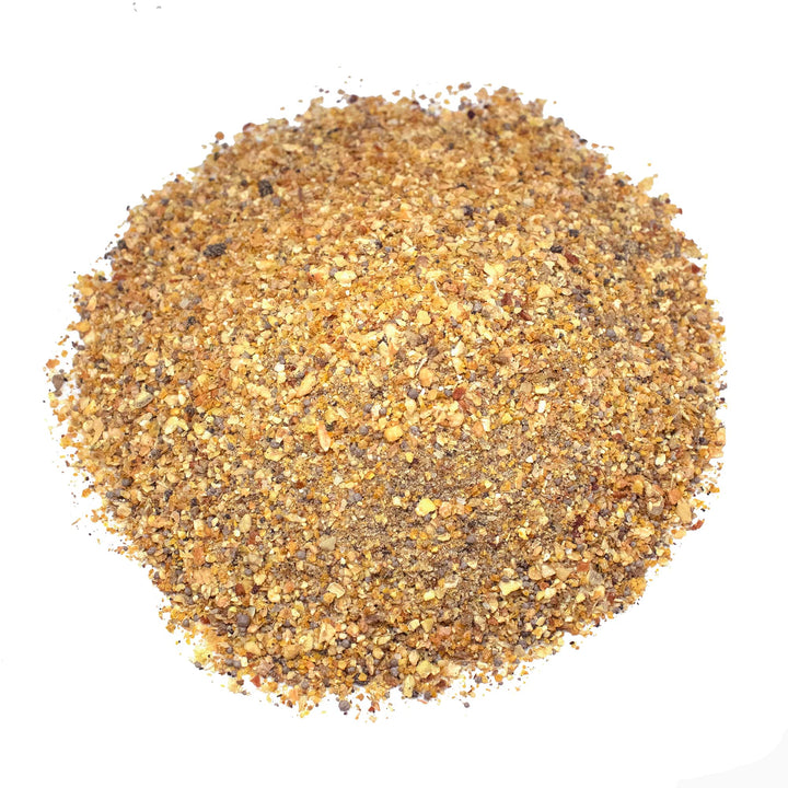 Vital Nutrients essential vitamin and mineral supplement for chickens and ducks, 1.5 pounds of grainy, tan blend.