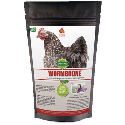 WormBGone Natural Nesting Herbs - Parasite Prevention For Chickens