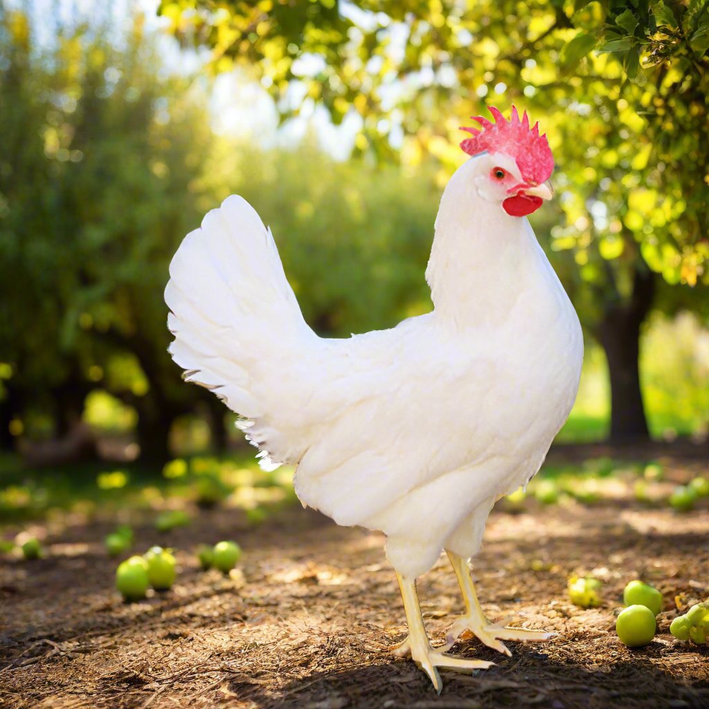 White Leghorn Hens