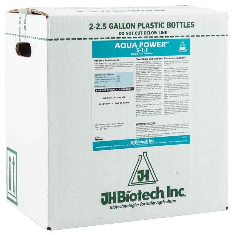 Aqua Power Hydrolyzed Fish Fertilizer - Liquid 5-1-1 NPK (5 Gal)