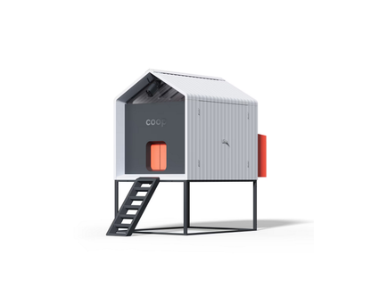 Gallinero inteligente automatizado + corral de acero - Cámaras con IA y control por app