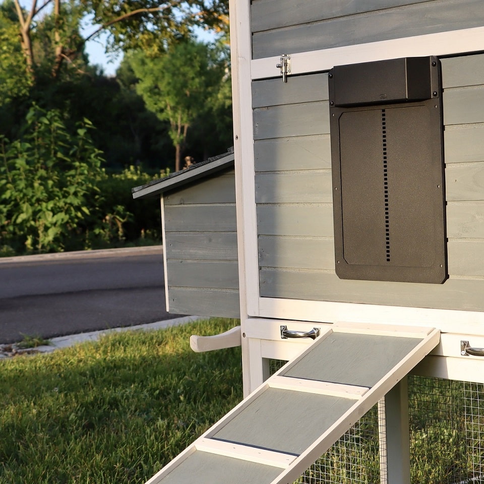 Farmight Automatic Chicken Coop Door, Aluminum