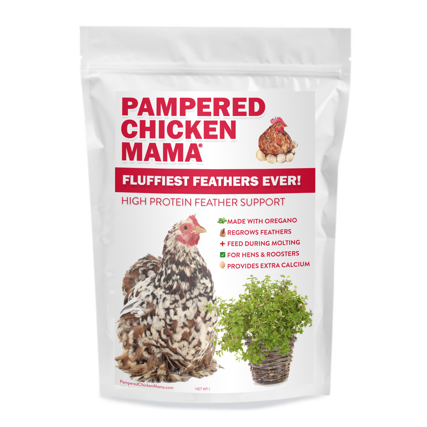 High Protein Chicken Feed Supplement - Non-GMO Molting Support