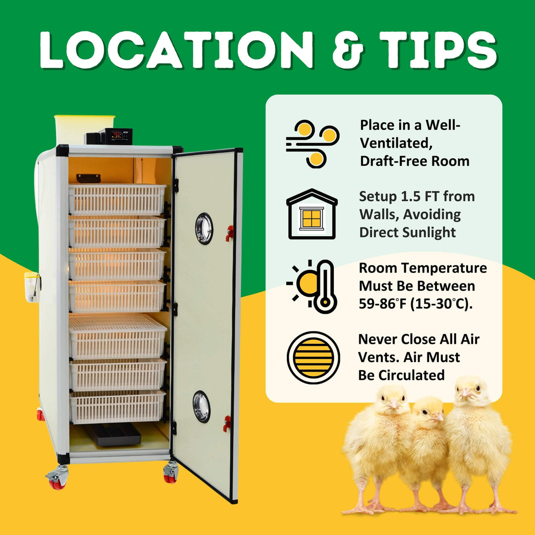 HB500 H - Egg Incubator - Hatcher