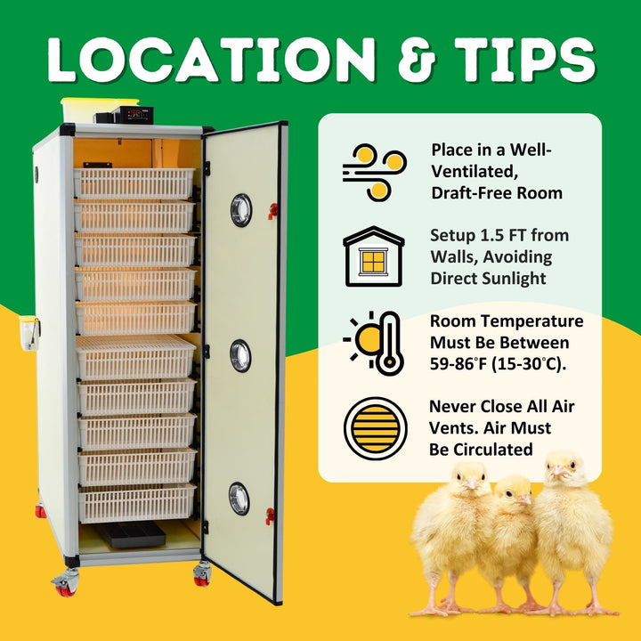 HB700 H - Egg Incubator - Hatcher