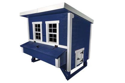 OverEZ Large Chicken Coop - Heavy Duty Wood - Up to 15 Chickens