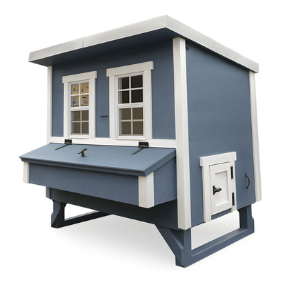 OverEZ Large Chicken Coop - Heavy Duty Wood - Up to 15 Chickens