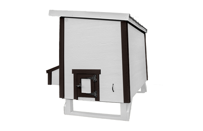 OverEZ Large Chicken Coop - Heavy Duty Wood - Up to 15 Chickens