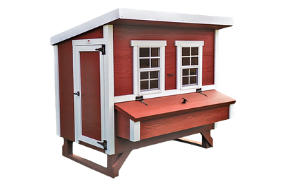 OverEZ Large Chicken Coop - Heavy Duty Wood - Up to 15 Chickens