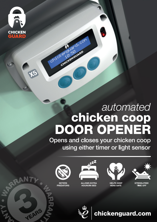 
                  
                    (New) ChickenGuard Pro with Self-Locking Door Kit
                  
                