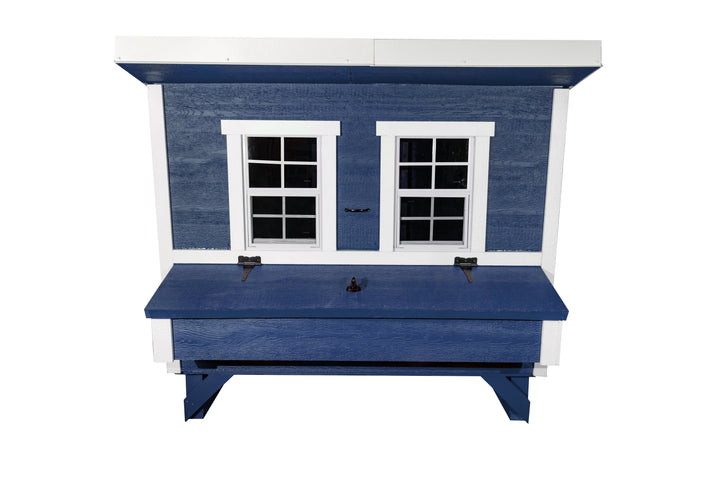 OverEZ Large Chicken Coop - Heavy Duty Wood - Up to 15 Chickens