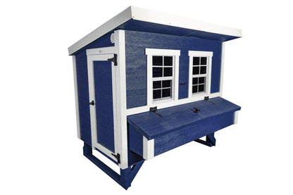 OverEZ Large Chicken Coop - Heavy Duty Wood - Up to 15 Chickens