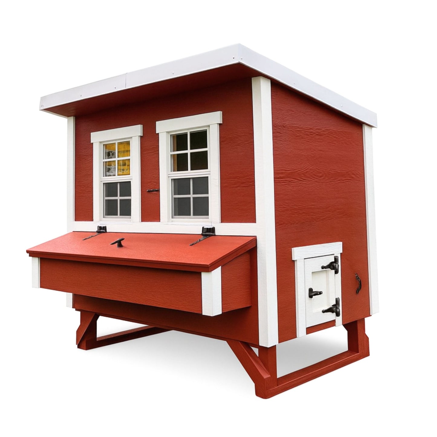 OverEZ Large Chicken Coop - Heavy Duty Wood - Up to 15 Chickens