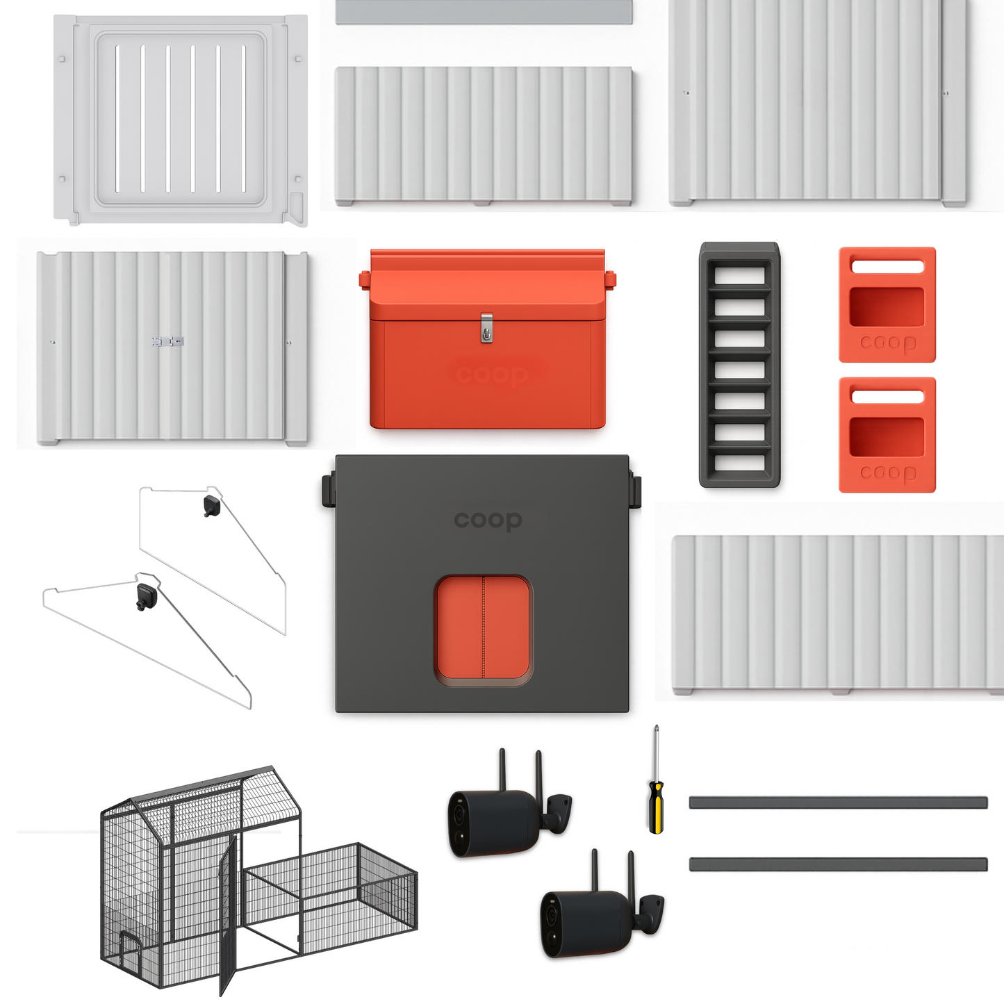 Paquete de gallinero automatizado Smart Coop Unlimited+ - Pollitos gratis