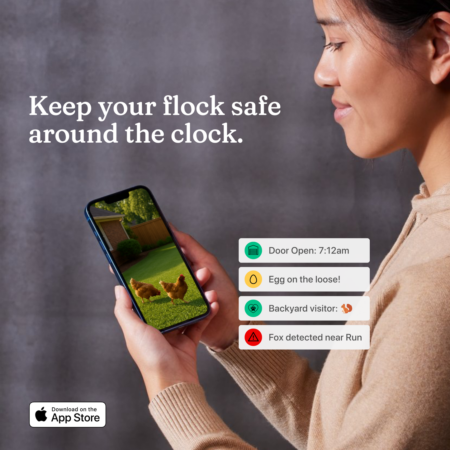 Paquete de gallinero automatizado Smart Coop Unlimited+ - Pollitos gratis