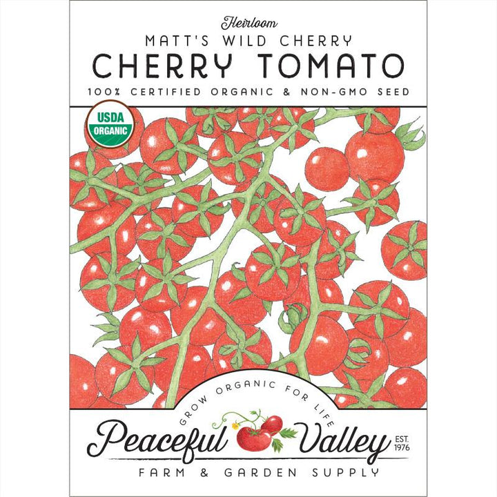 Matt's Wild Cherry Tomato Seeds (Organic)