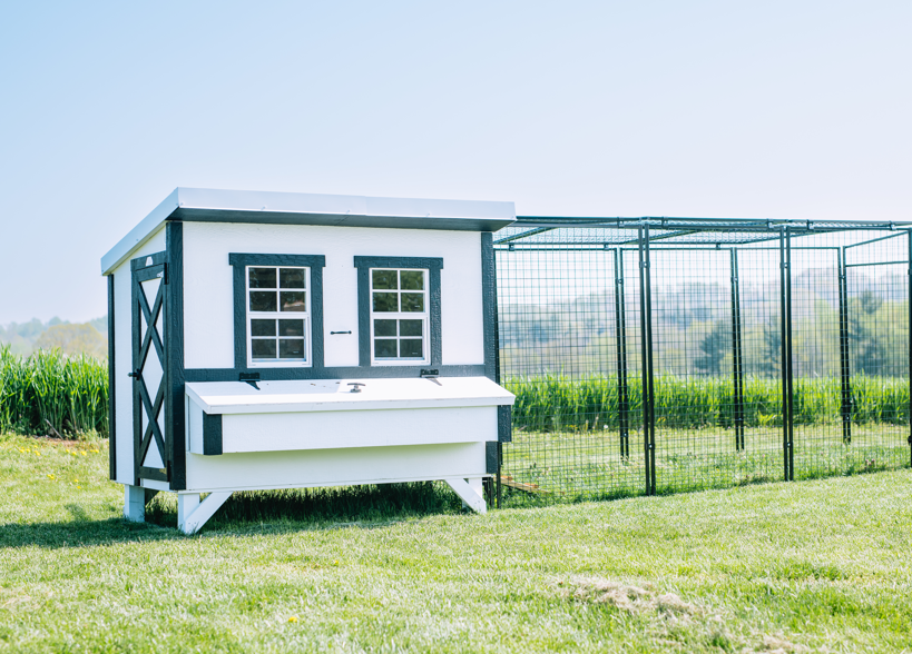 OverEZ Large Chicken Coop - Heavy Duty Wood - Up to 15 Chickens