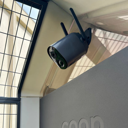 Gallinero inteligente automatizado + corral de acero - Cámaras con IA y control por app