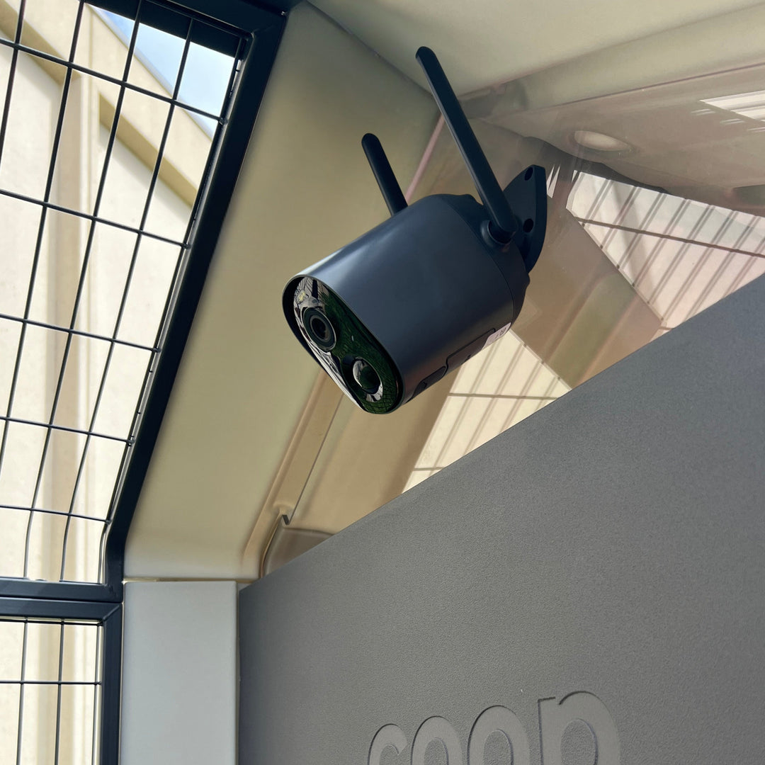 Smart Automated Chicken Coop + Steel Run - AI Cameras & App Control