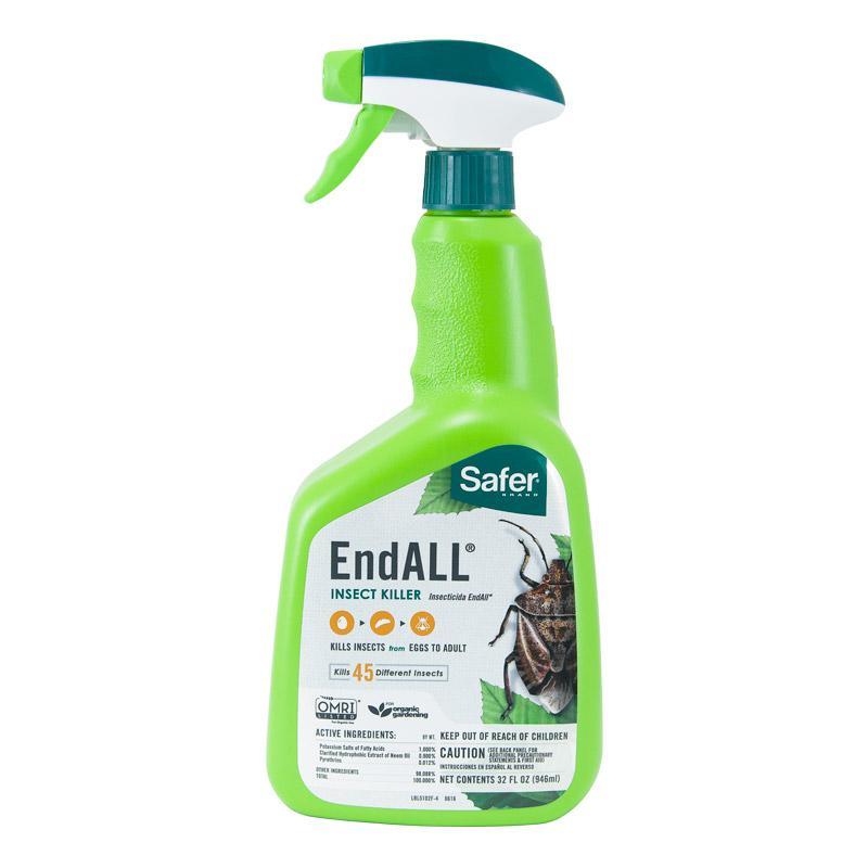 Insecticida Safer EndAll listo para usar, 32 oz