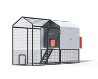 Gallinero inteligente automatizado + corral de acero - Cámaras con IA y control por app