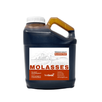 Unsulfured blackstrap molasses in a large container, rich in iron and calcium, by TeraGanix.