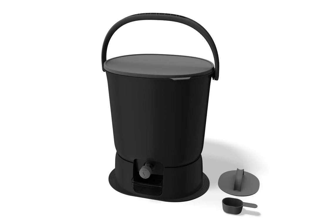 EM® Bokashi Compost Bin Kit 4.4 Gallon - Indoor Food Waste Recycling
