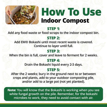 EM Premium Bokashi Compost Starter