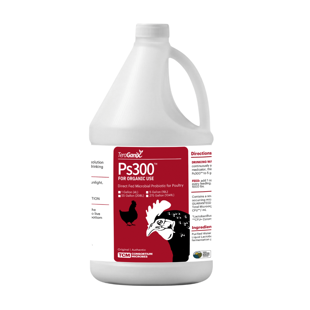 Ps300™ Liquid Probiotic Direct-Feed Microbial Supplement for Poultry