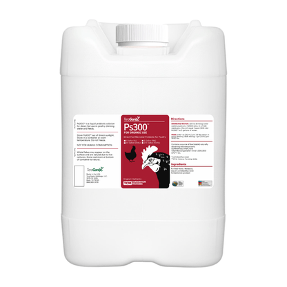 Ps300™ Liquid Probiotic Direct-Feed Microbial Supplement for Poultry