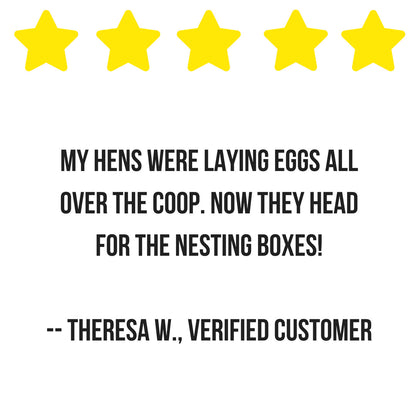 Natural nesting herbs for chickens - lavender, chamomile, and calendula from Dahlia Pets in 5, 10, or 20-ounce bags