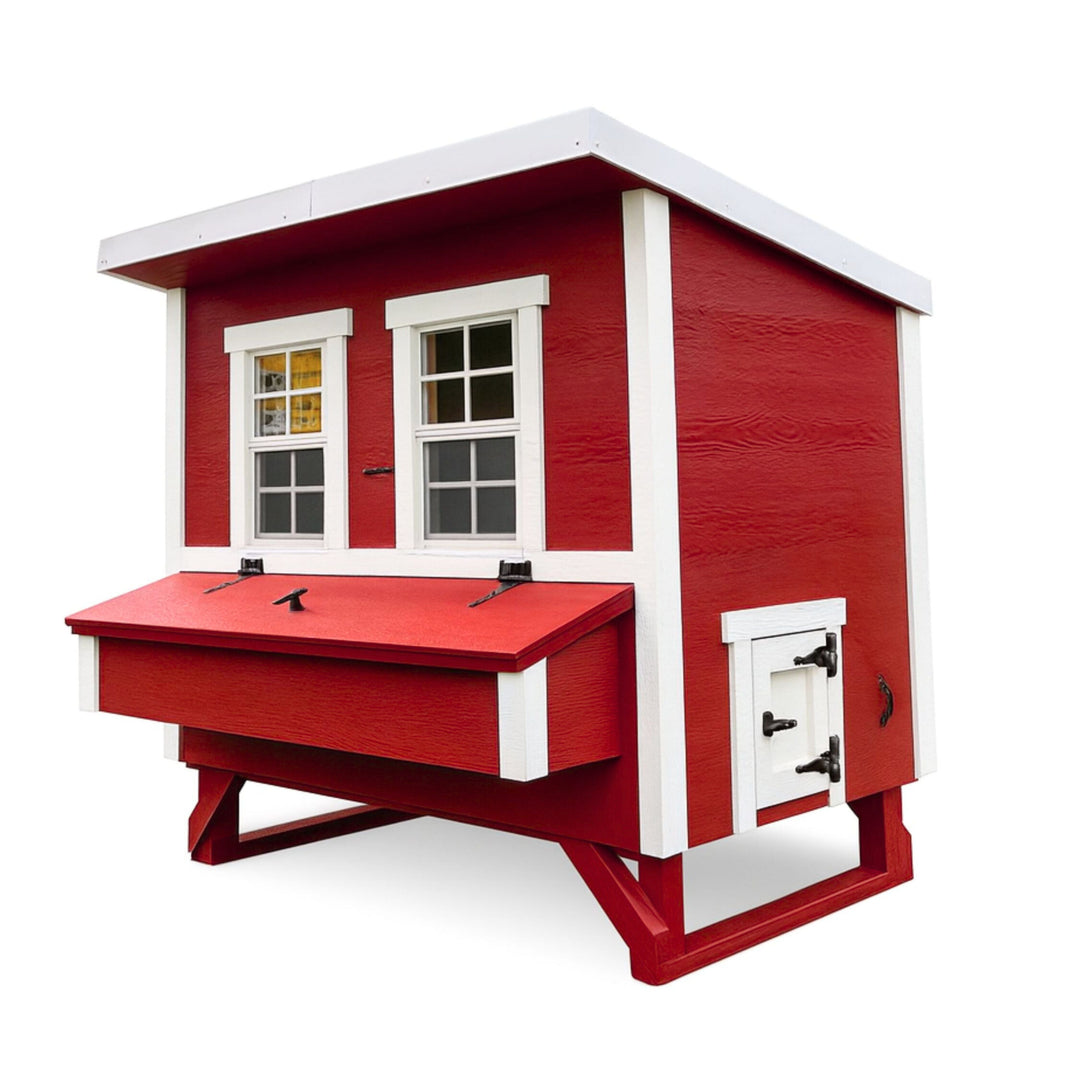 OverEZ Large Chicken Coop - Heavy Duty Wood - Up to 15 Chickens