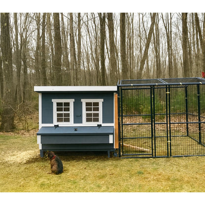 OverEZ Large Chicken Coop - Heavy Duty Wood - Up to 15 Chickens