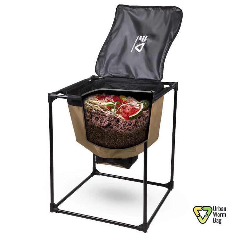 Urban Worm Bag V2 - Durable 900D Oxford Fabric Vermicomposter