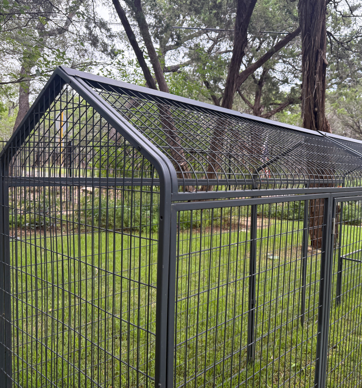 Smart Coop Extended Range Run Add-On - Galvanized Steel Mesh