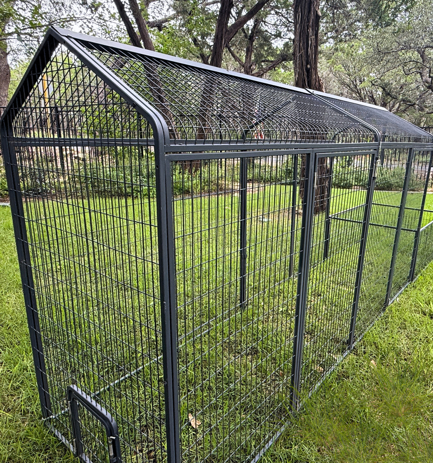 Smart Coop Extended Range Run Add-On - Galvanized Steel Mesh